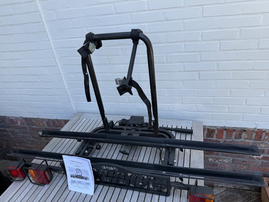 Fietsendrager, Enlèvement, 2 vélos, Utilisé, Support d'attelage