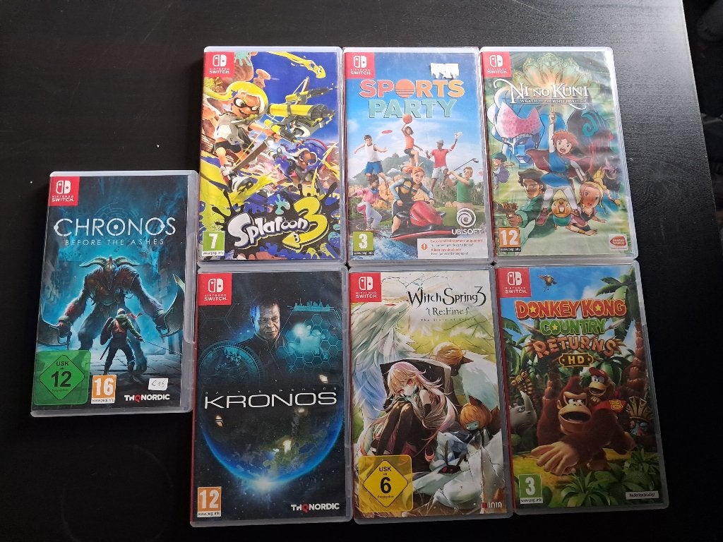 Lot switch games, Games en Spelcomputers, Avontuur en Actie, 1 speler, Ophalen of Verzenden, Zo goed als nieuw