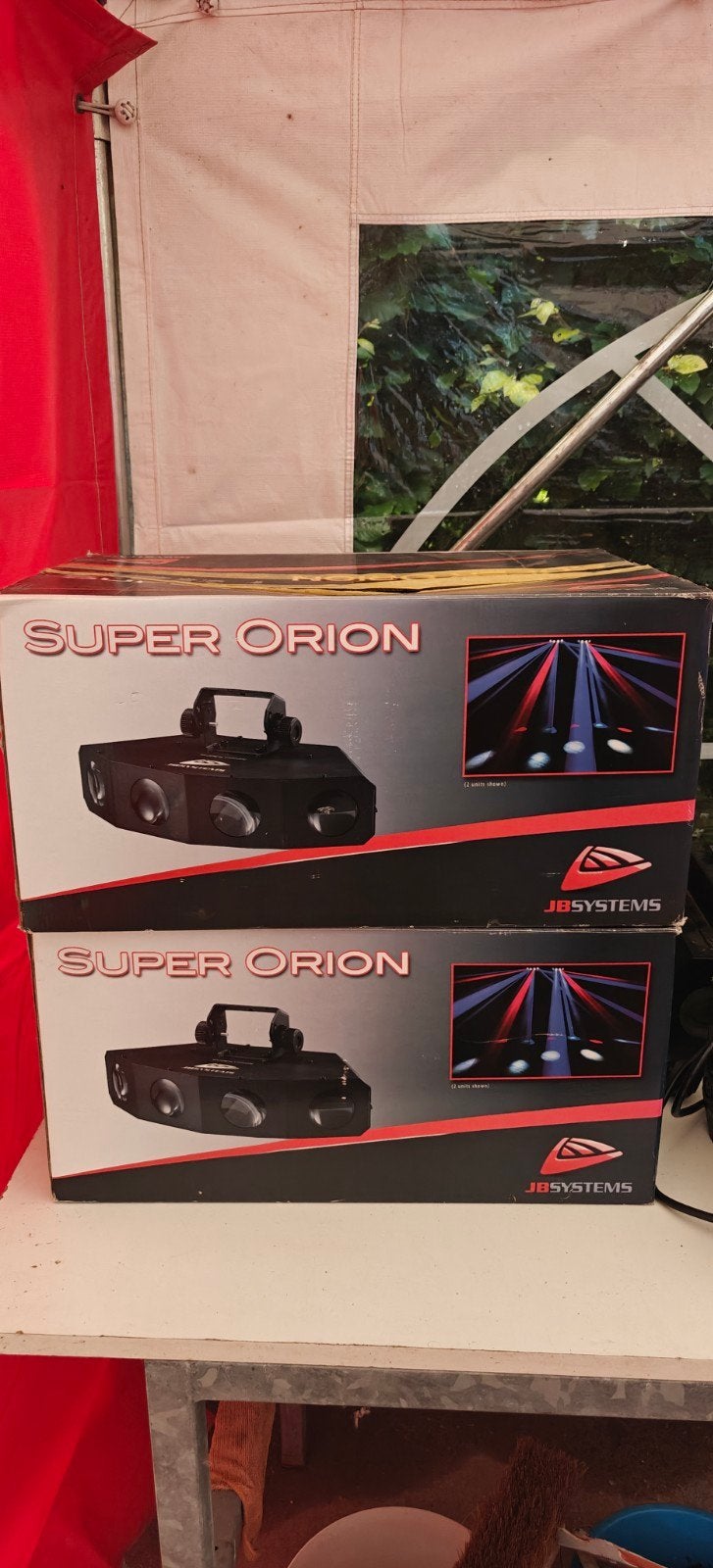Disco lichten, Ophalen