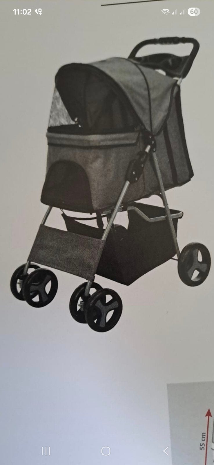 Hondenbuggy, Ophalen, Hondenbuggy