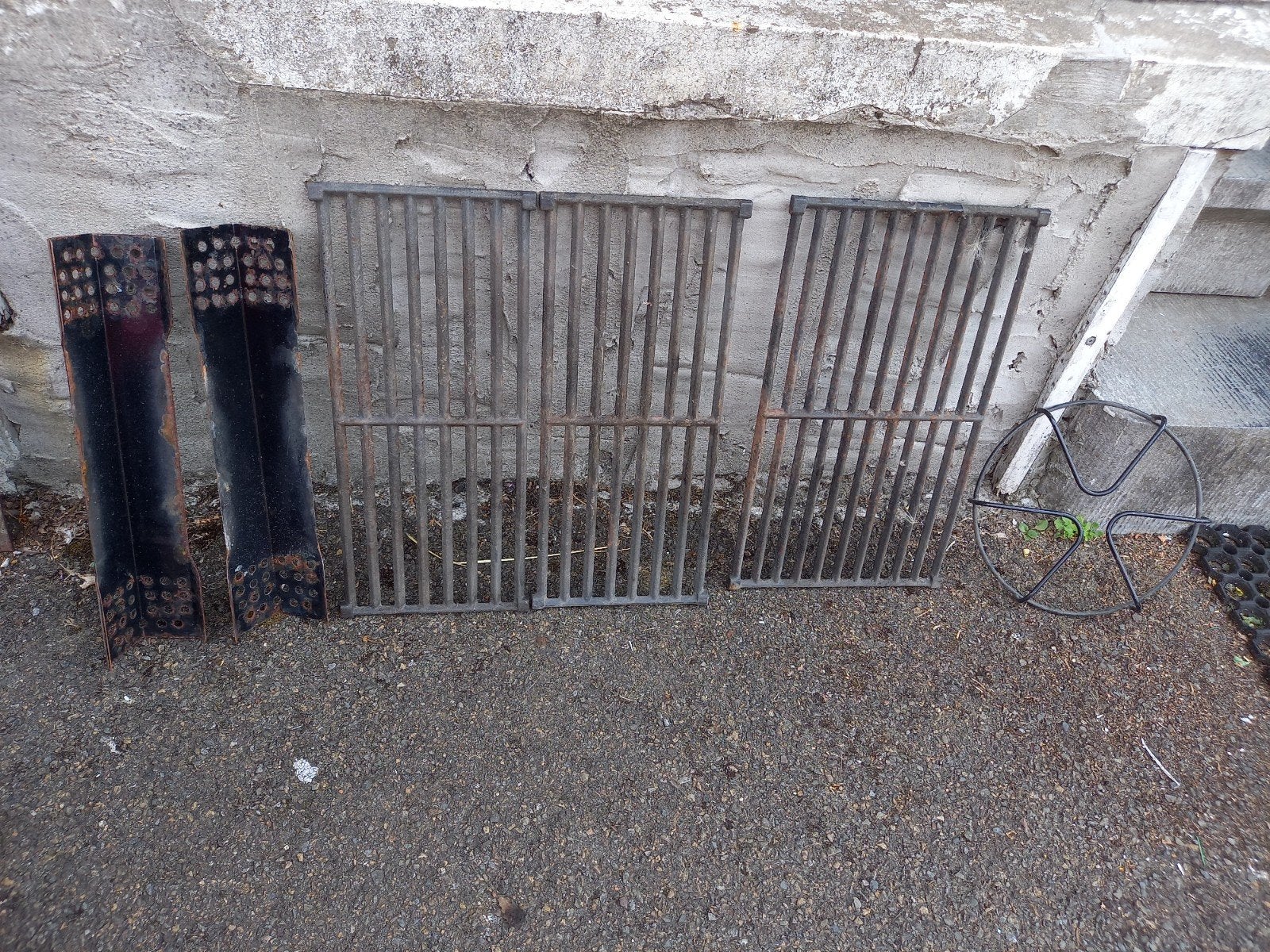 Grills voor gasbarbecues, Ophalen