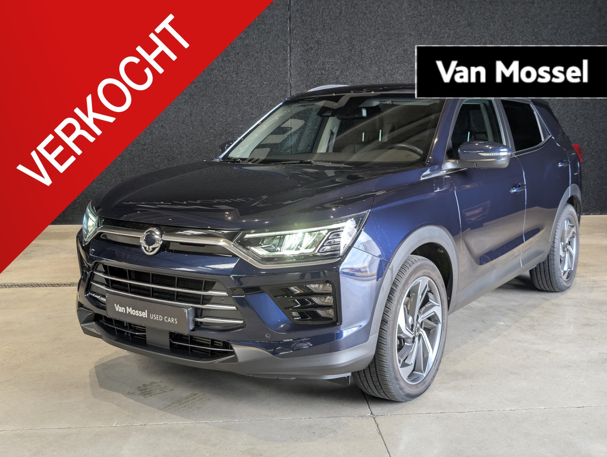 SsangYong Korando 1.5 T-GDI 120kW Crystal NAVI | CAMERA | EC, Auto's, SsangYong, Voorwielaandrijving, Stof, Gebruikt, Korando