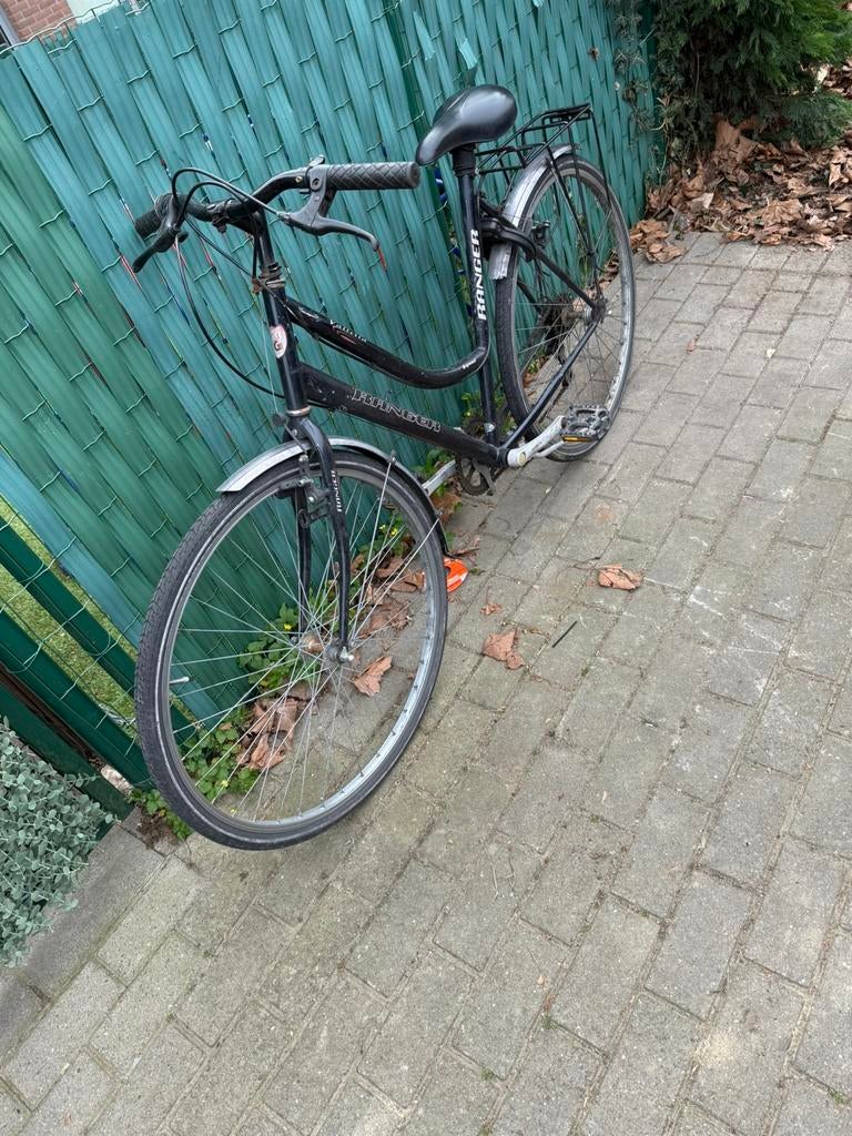 Stadsfiets van het merk ranger, Fietsen en Brommers, Gebruikt, Velgrem, Versnellingen, Ophalen