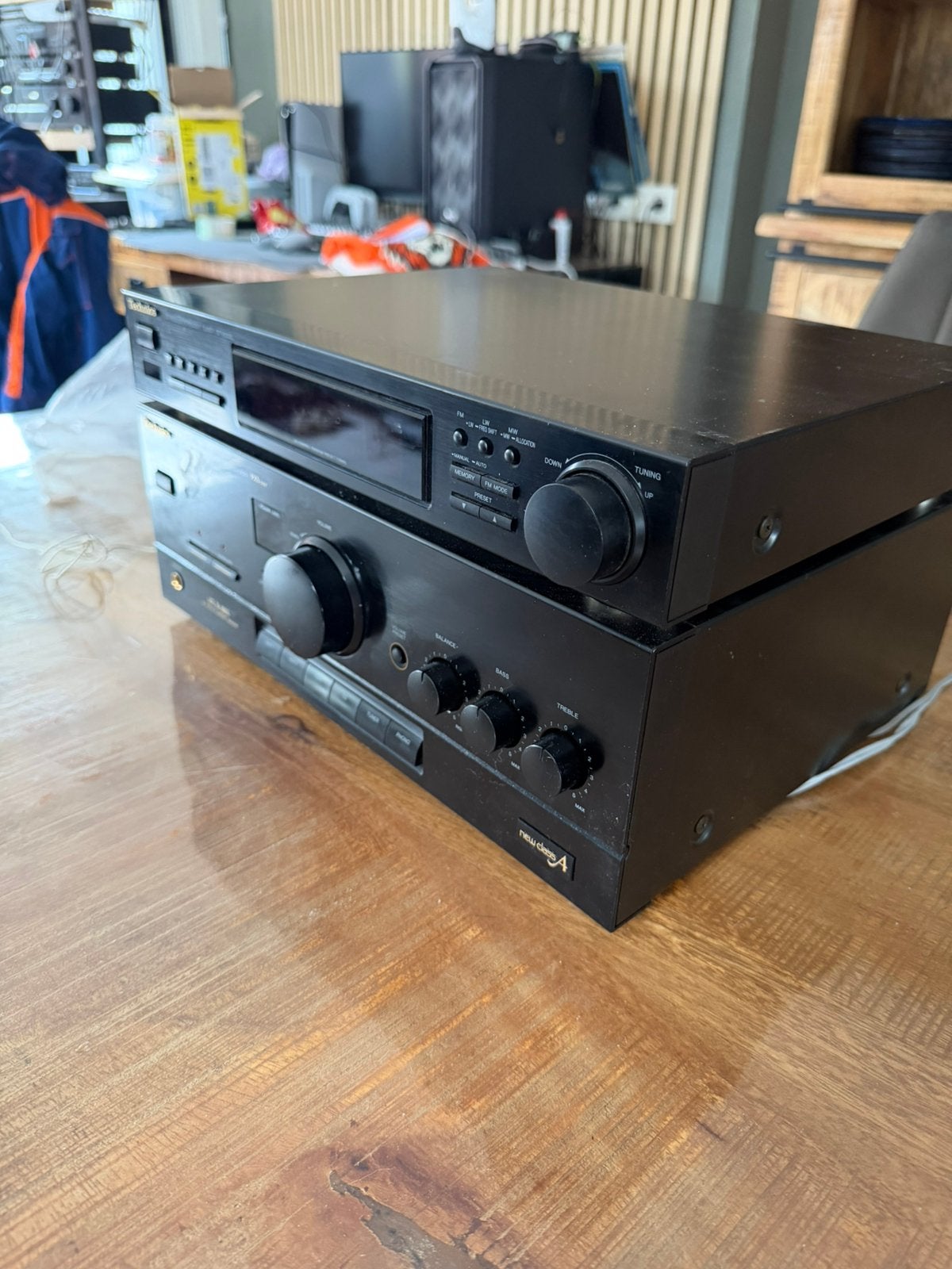 Technics ST-X302L tuner SU-X120 versterker new class a, Ophalen of Verzenden, Zo goed als nieuw