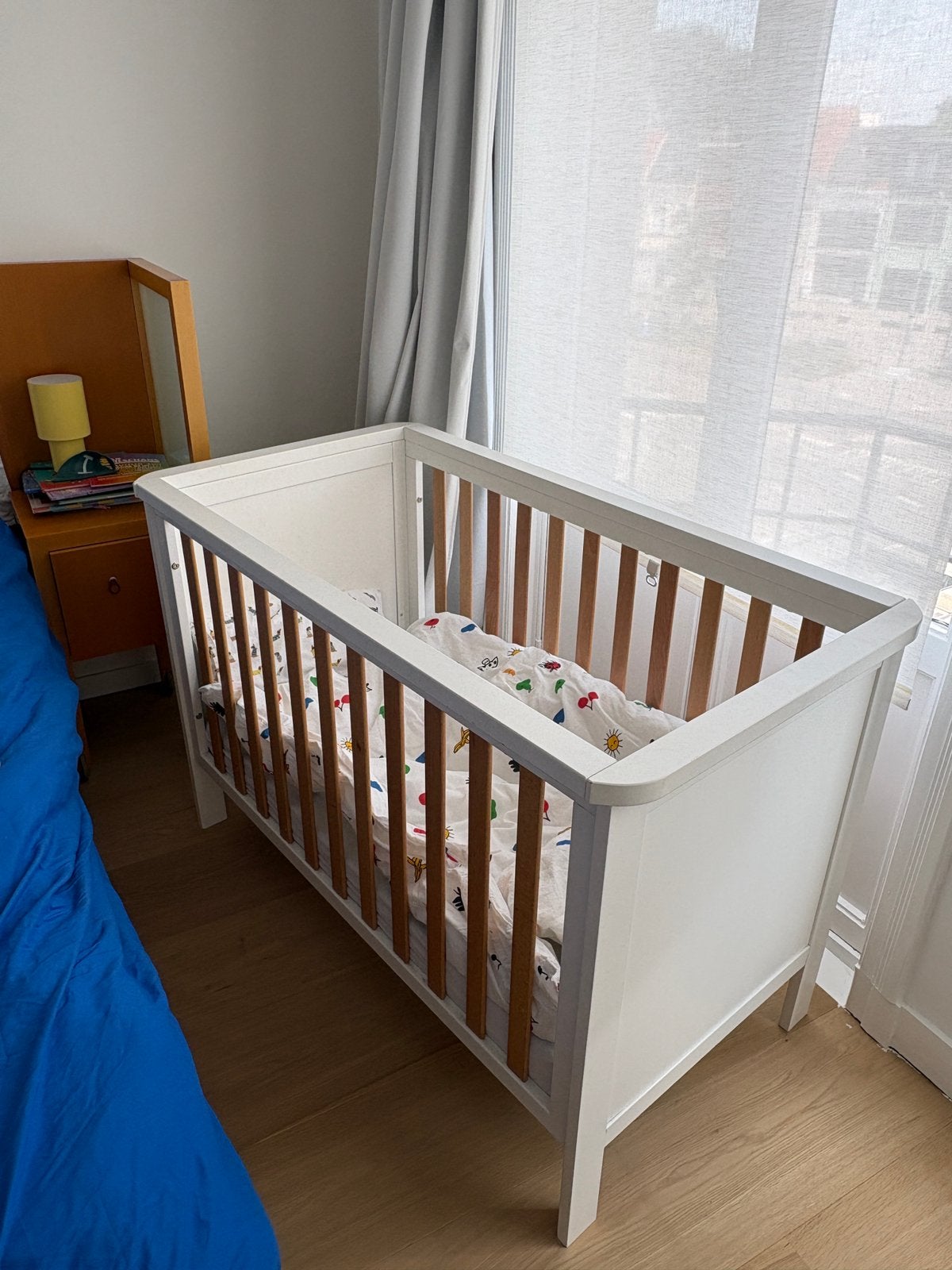 Babybed prémaman incl lattenbodem en matras, Kinderen en Baby's, Ophalen, Gebruikt