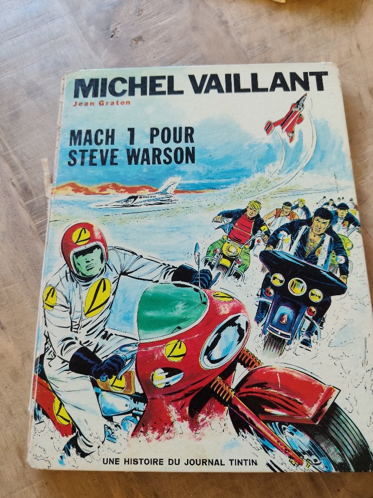 Original Michel Vaillant Mach 1 pour Steve Warson, Livres, Enlèvement, Utilisé