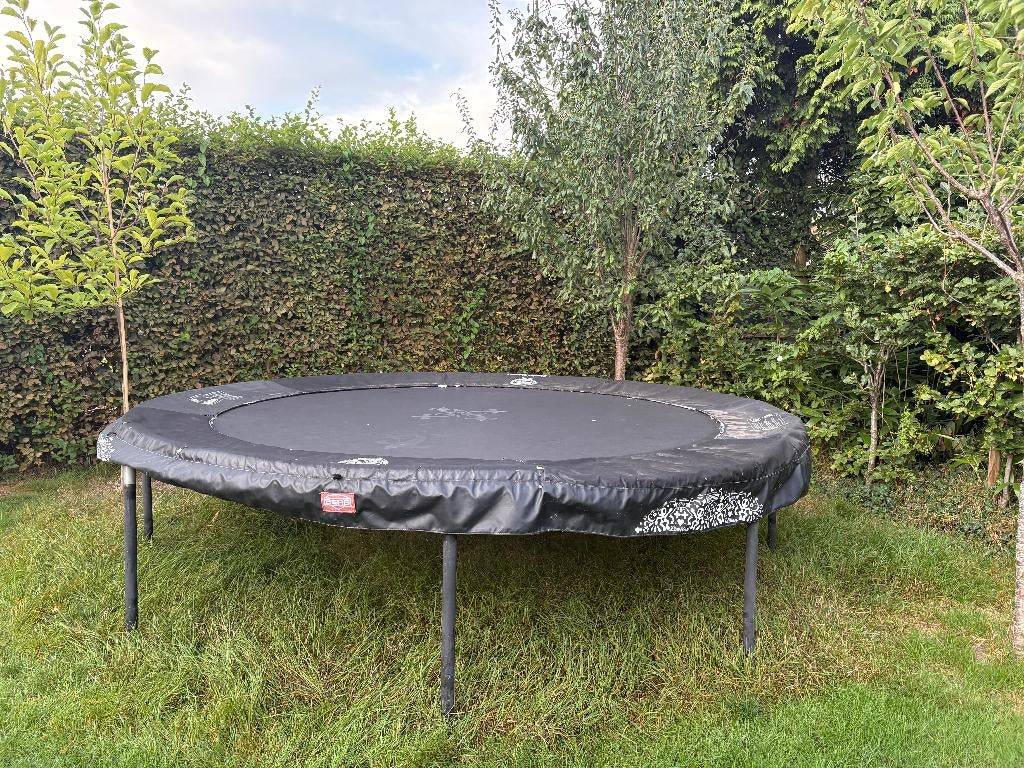 trampoline, Ophalen