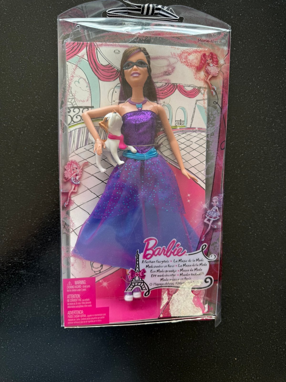 Barbie met hond in ongeopende verpakking, Ophalen, Zo goed als nieuw, Pop