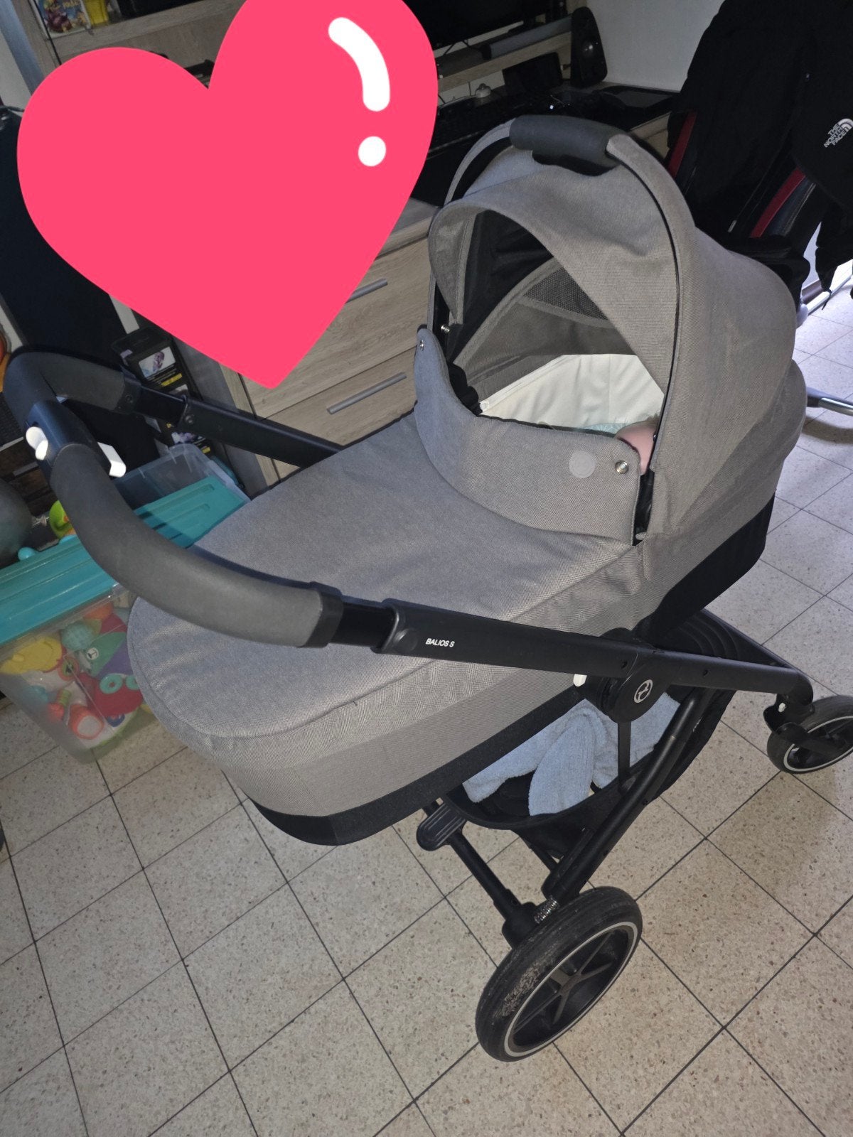 Poussette cybex, Enlèvement