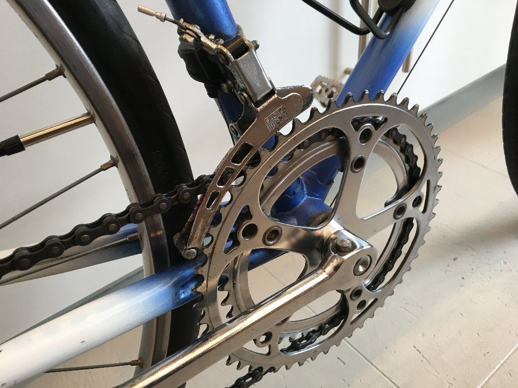 Retro koersfiets (56) Ludo rijklaar, Autres marques, 10 à 15 vitesses, Frein sur jante, Enlèvement