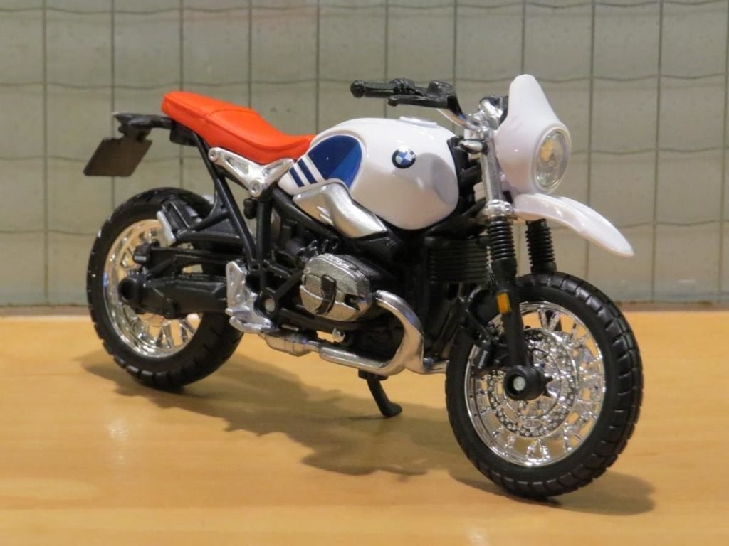 BMW R NINE T URBAN GS 1:18, Hobby & Loisirs créatifs, Voitures miniatures | 1:18, Enlèvement ou Envoi, Neuf, Moteur, Burago