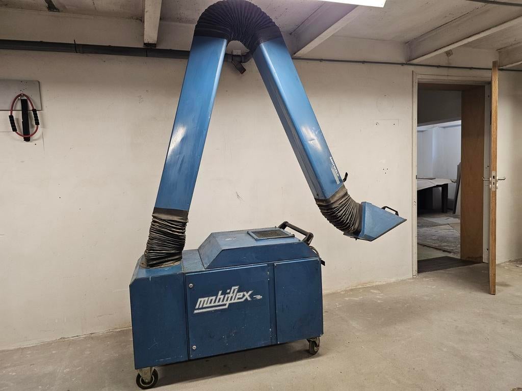 Mobiflex lasdampafzuiging 380 V - rookafzuiging, Ophalen