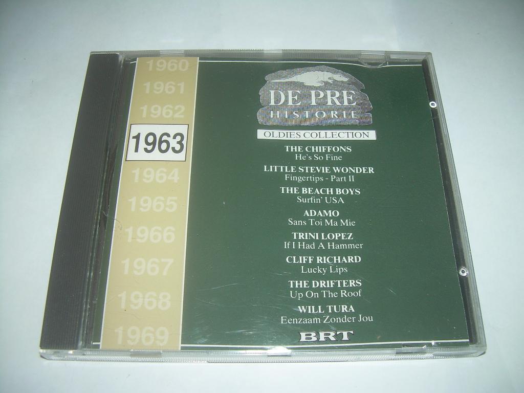 CD - DE PRE HISTORIE  - 1963, Cd's en Dvd's, Ophalen of Verzenden, Zo goed als nieuw, Pop