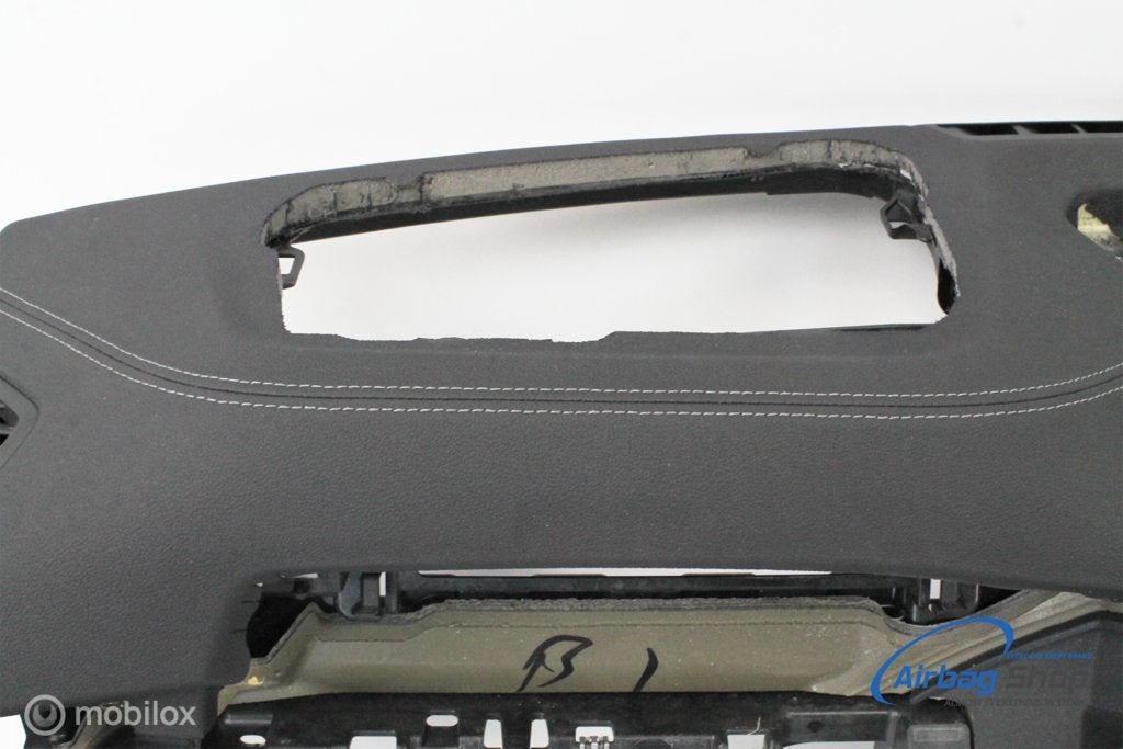 Airbag kit Tableau de bord cuir HUD couture blanche BMW i4, Enlèvement ou Envoi, Utilisé