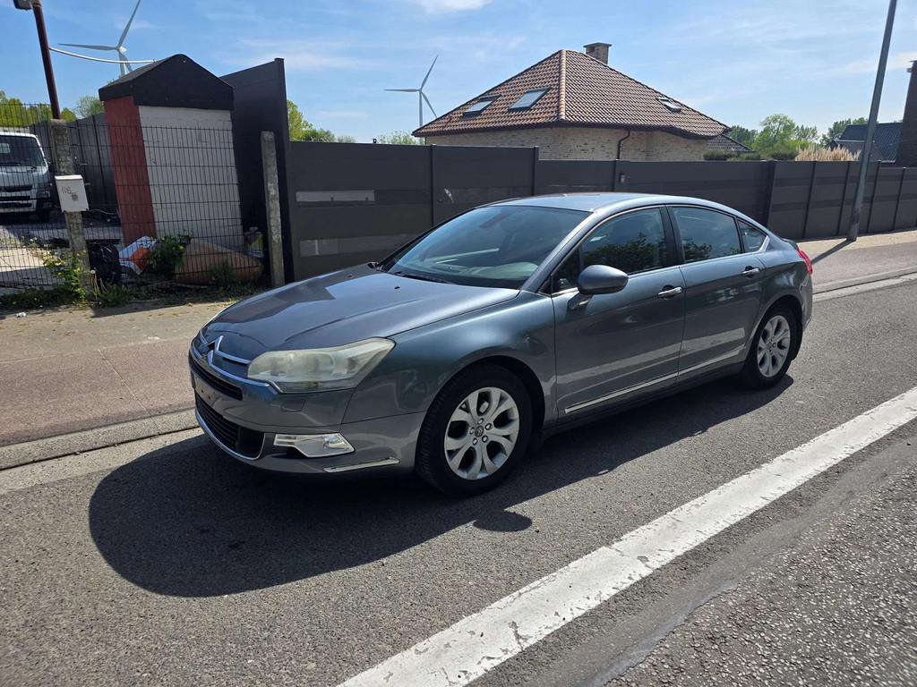 Citroën C5 1.6 THP Exclusive 1EIG IN PERFECTE STAAT MET V, Gebruikt, Zwart, 4 cilinders, Bedrijf