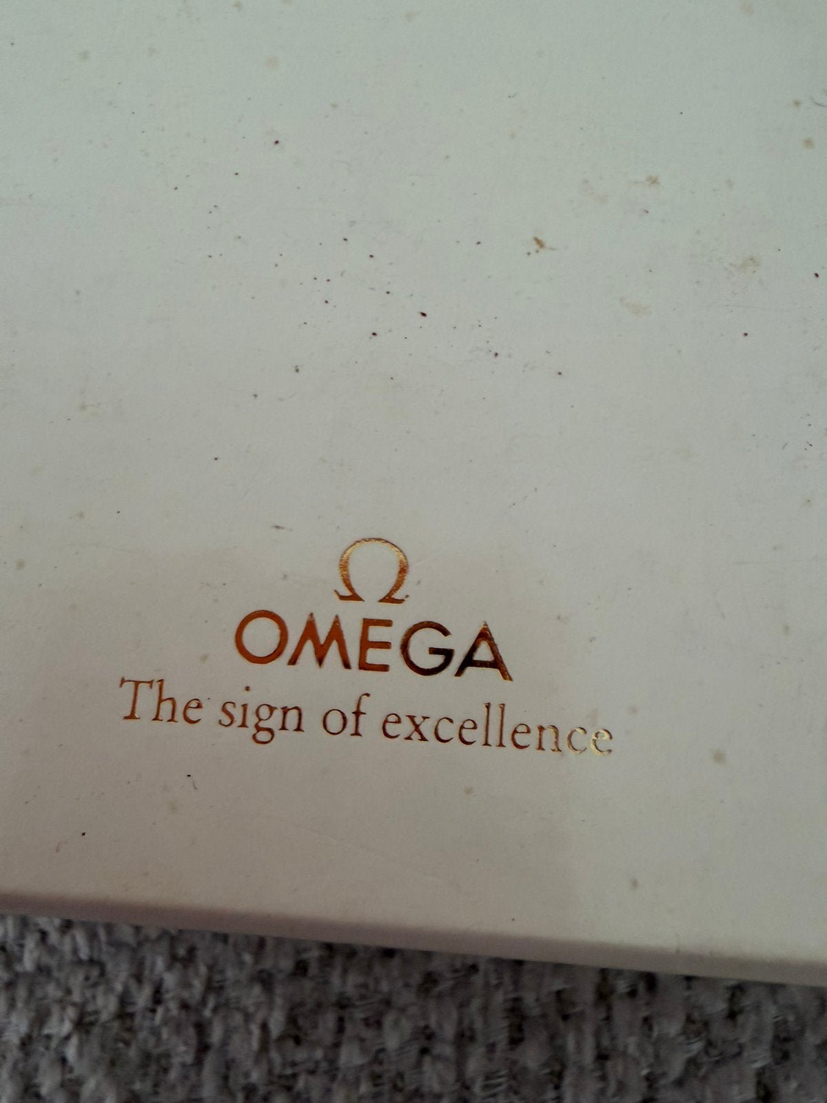 emballage de montre Omega, Enlèvement ou Envoi, Omega