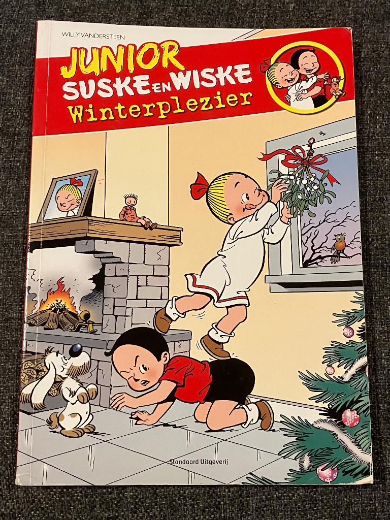 Junior Suske en Wiske - Winterplezier, Une BD, Enlèvement ou Envoi, Utilisé