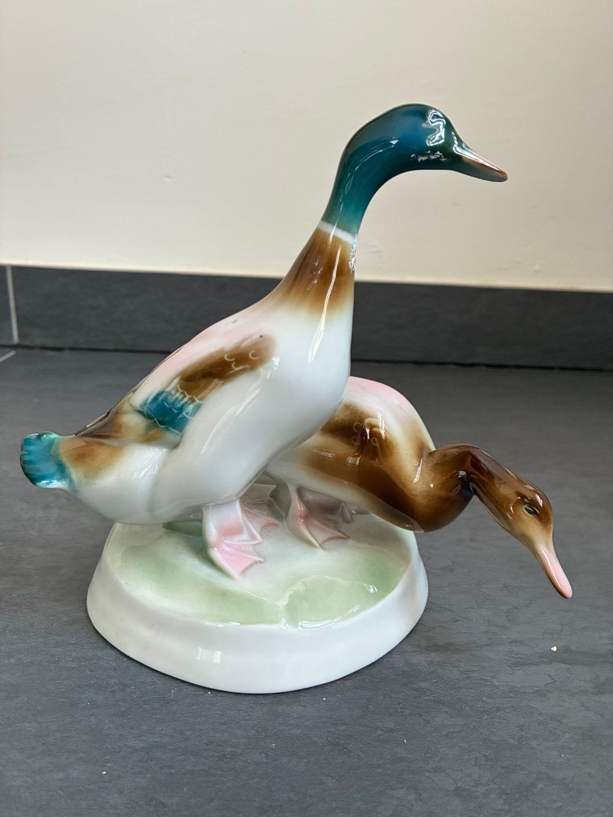 Vintage Zsolnay Pécs porseleinen/Handgeschilderd/Hongarije”., Antiek en Kunst, Ophalen of Verzenden