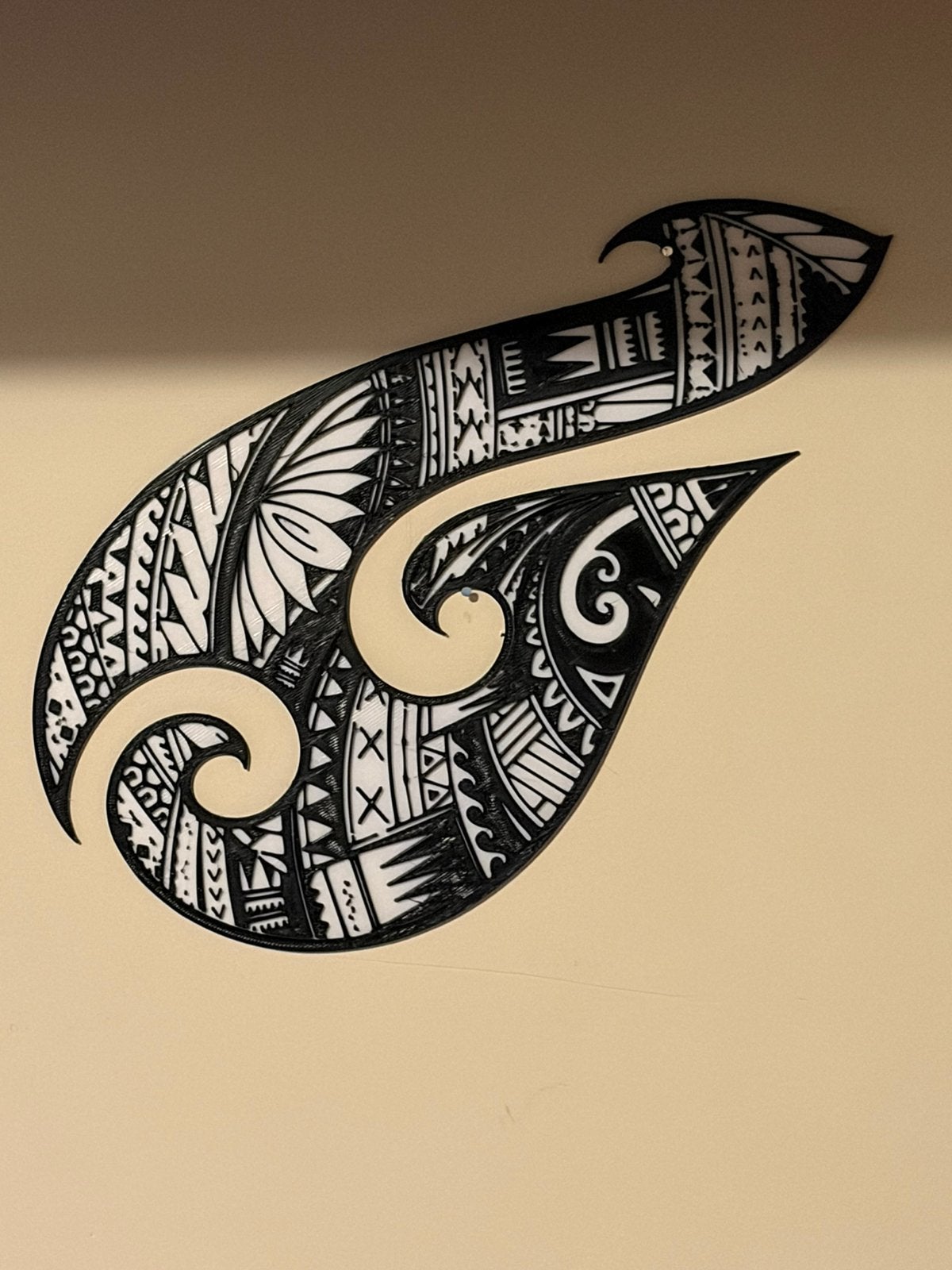 Maori muur decoratie, Ophalen, Zo goed als nieuw