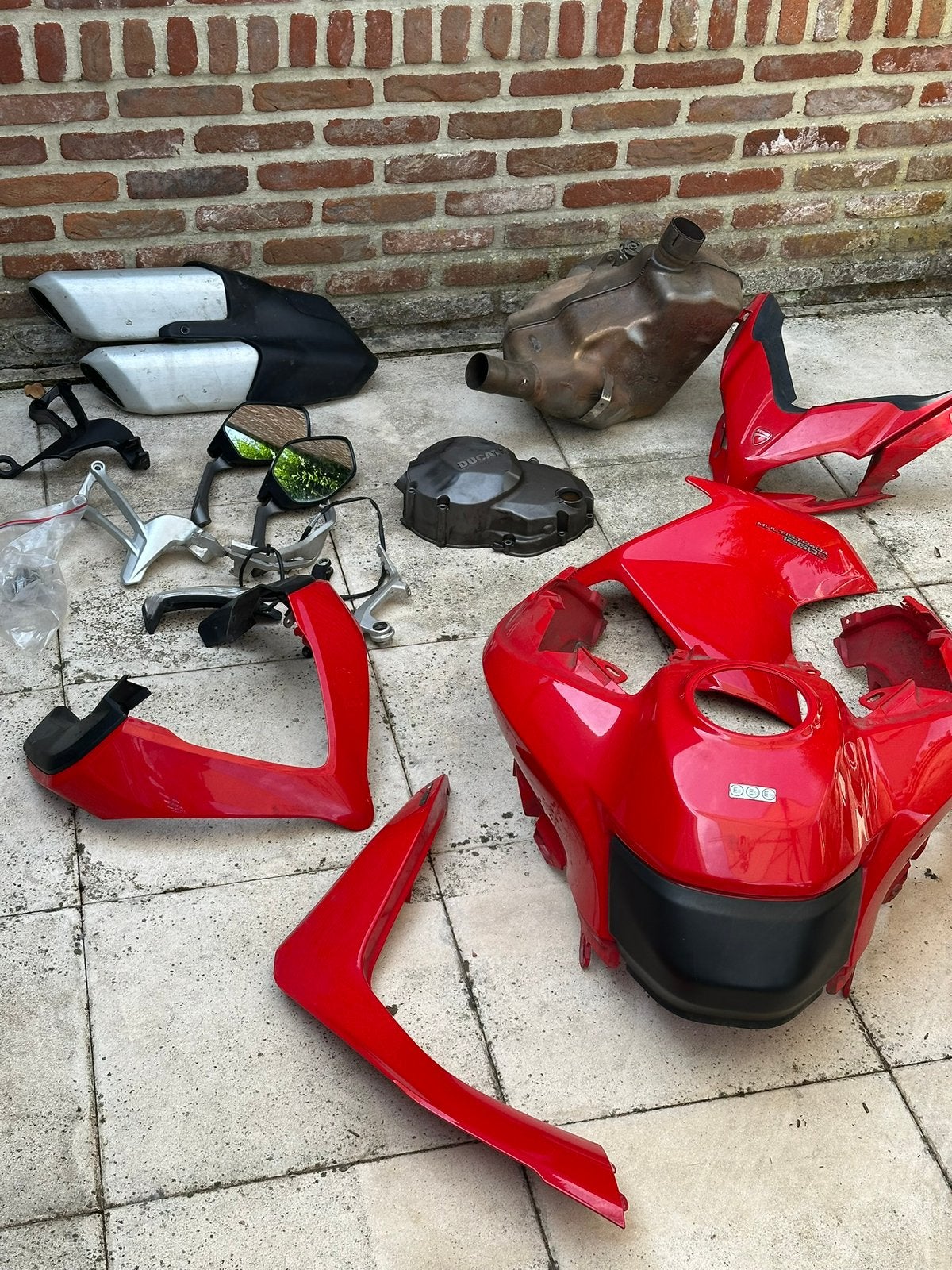 Ducati multistrada 1260 bj 2019 onderdelen, Motoren, Ophalen
