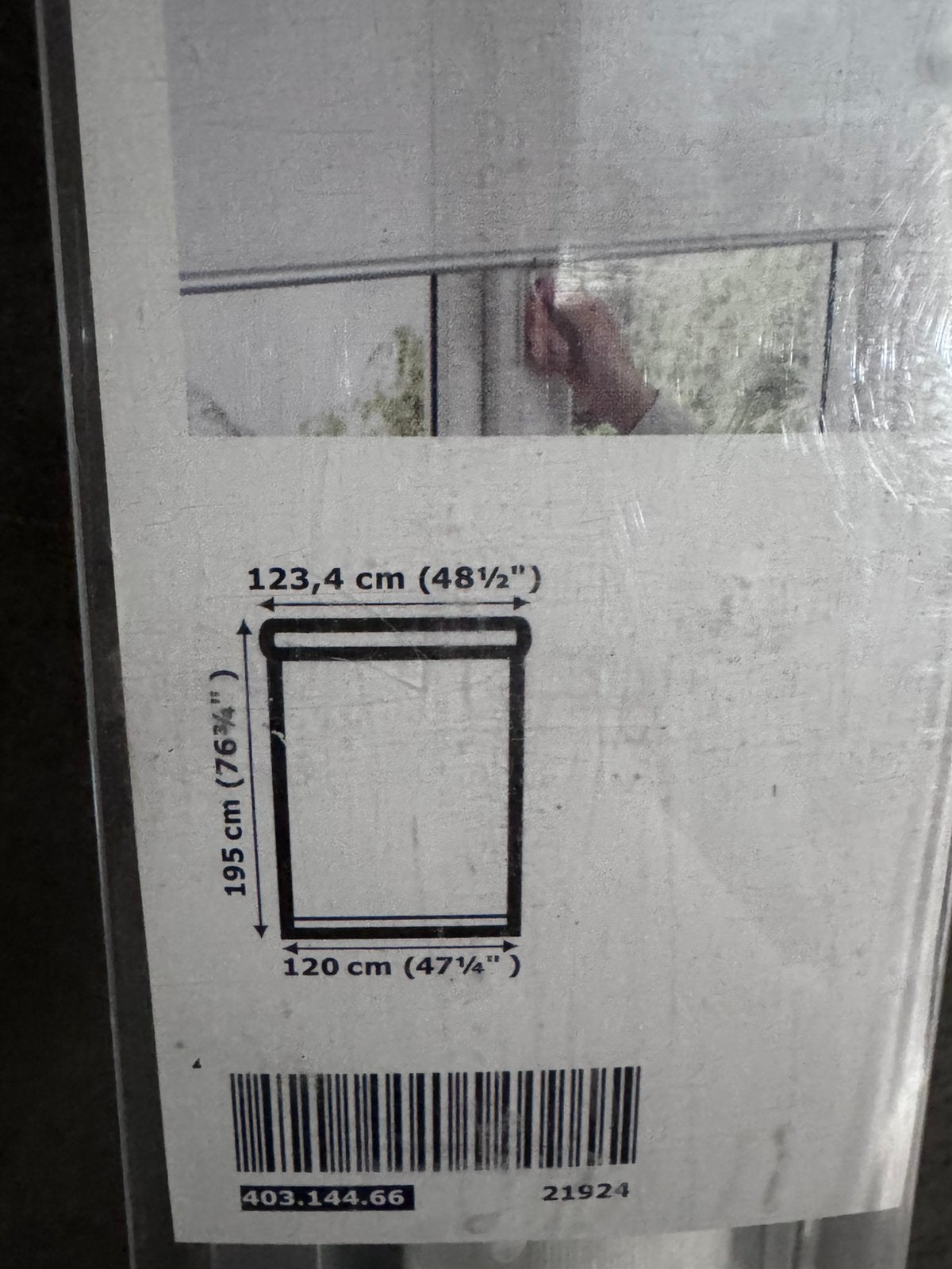 Rolgordijn ikea, Ophalen, Zo goed als nieuw