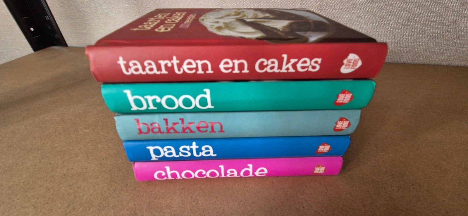 bakboeken, Boeken, Ophalen