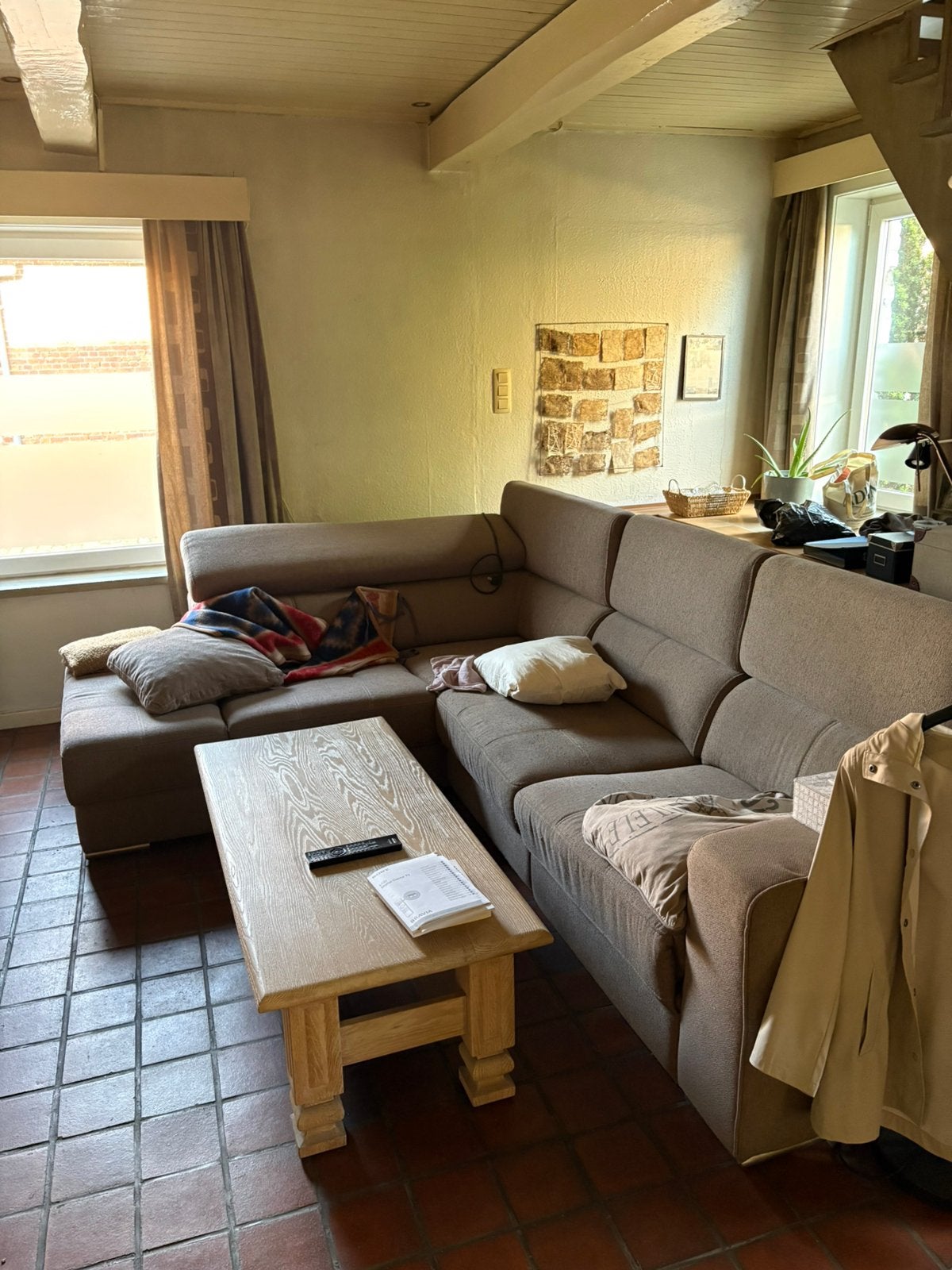 Stoffen salon, Huis en Inrichting, Ophalen, Gebruikt