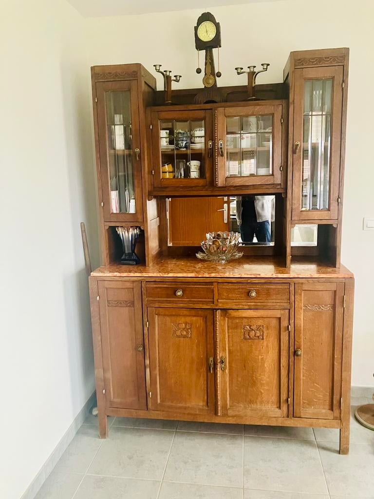 authentieke buffetkast in Art Deco stijl (1920–1930)., Huis en Inrichting, Ophalen
