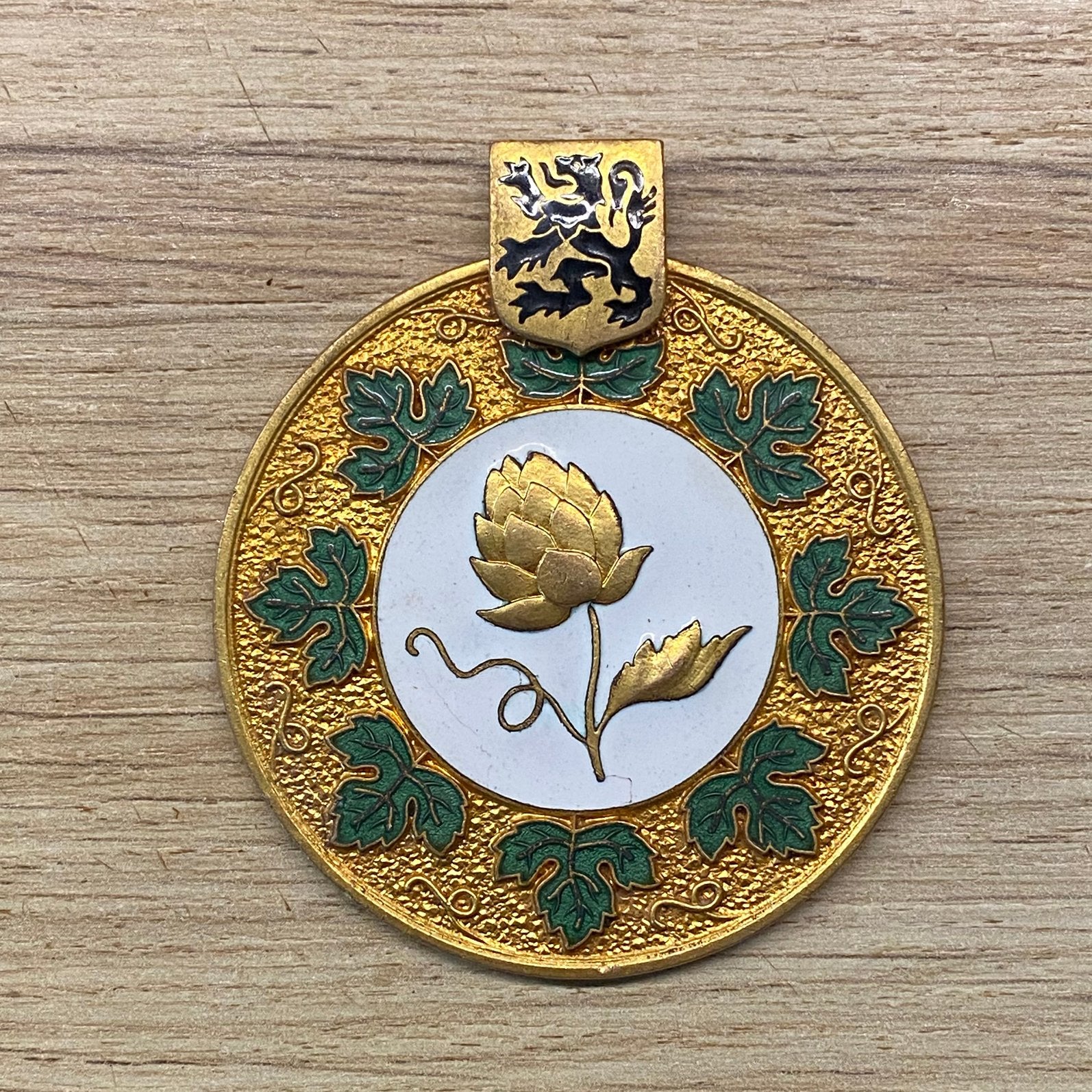 Confrerie du houblon d’or, médaillon, Enlèvement ou Envoi, Autres matériaux