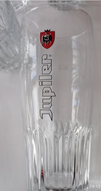 merkglazen: jupiler geuze  hommel water petrus wijn *, Enlèvement, Comme neuf