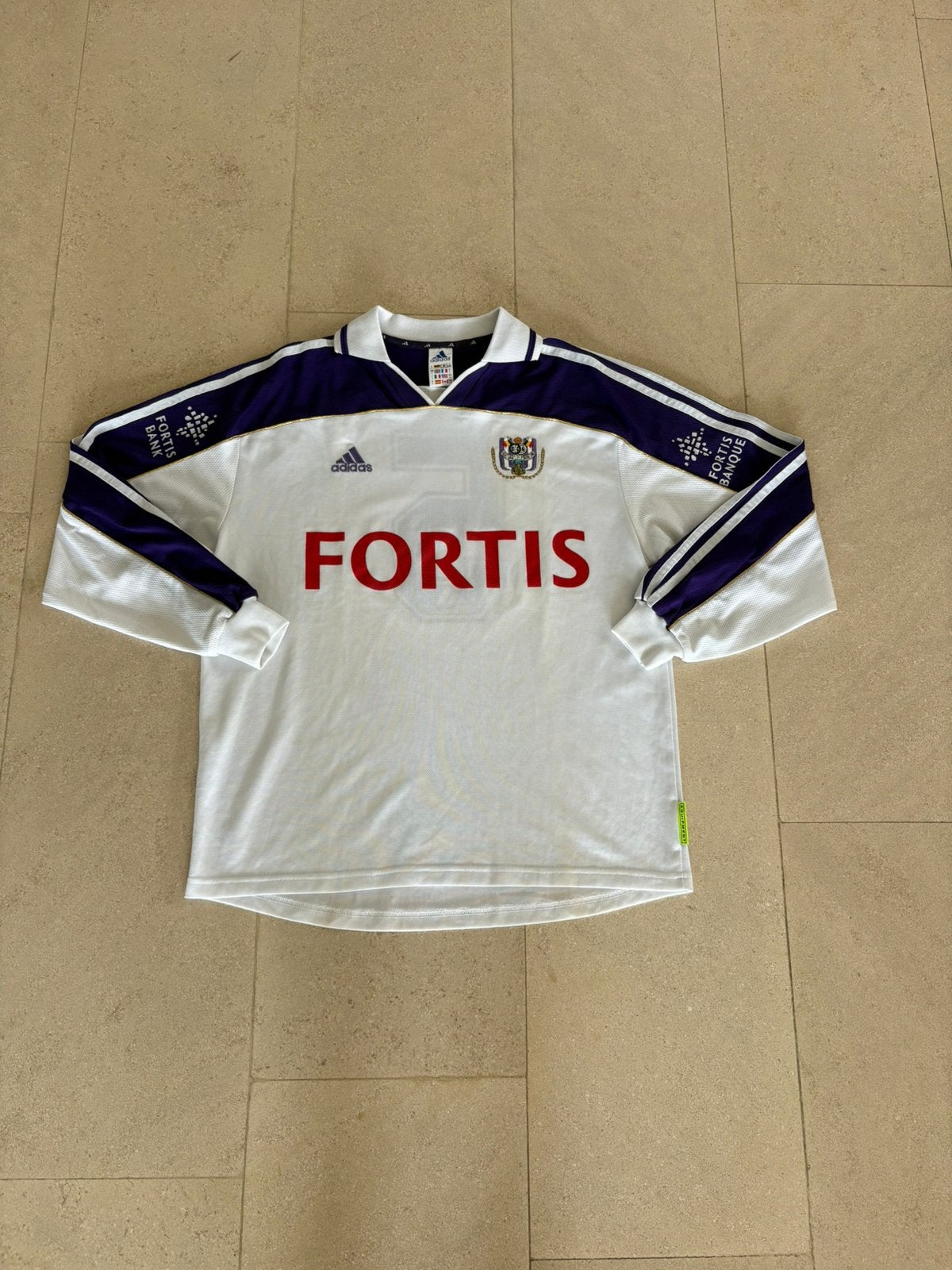 Rsc Anderlecht matchworn 2000-2001, Collections, Envoi, Comme neuf