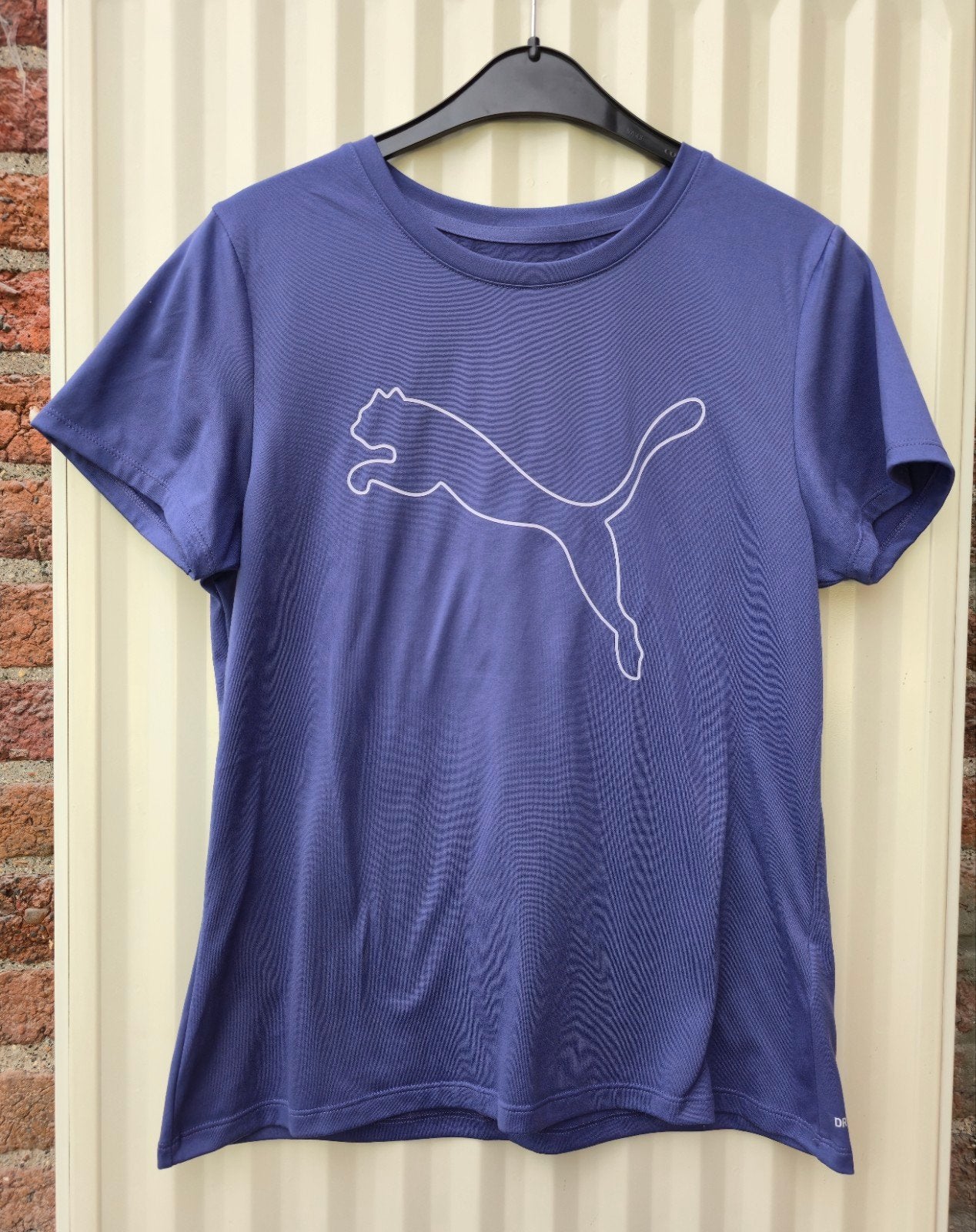 Puma M kristalblauw sport-T-shirt, Maat 38/40 (M), Puma, Paars, Ophalen of Verzenden