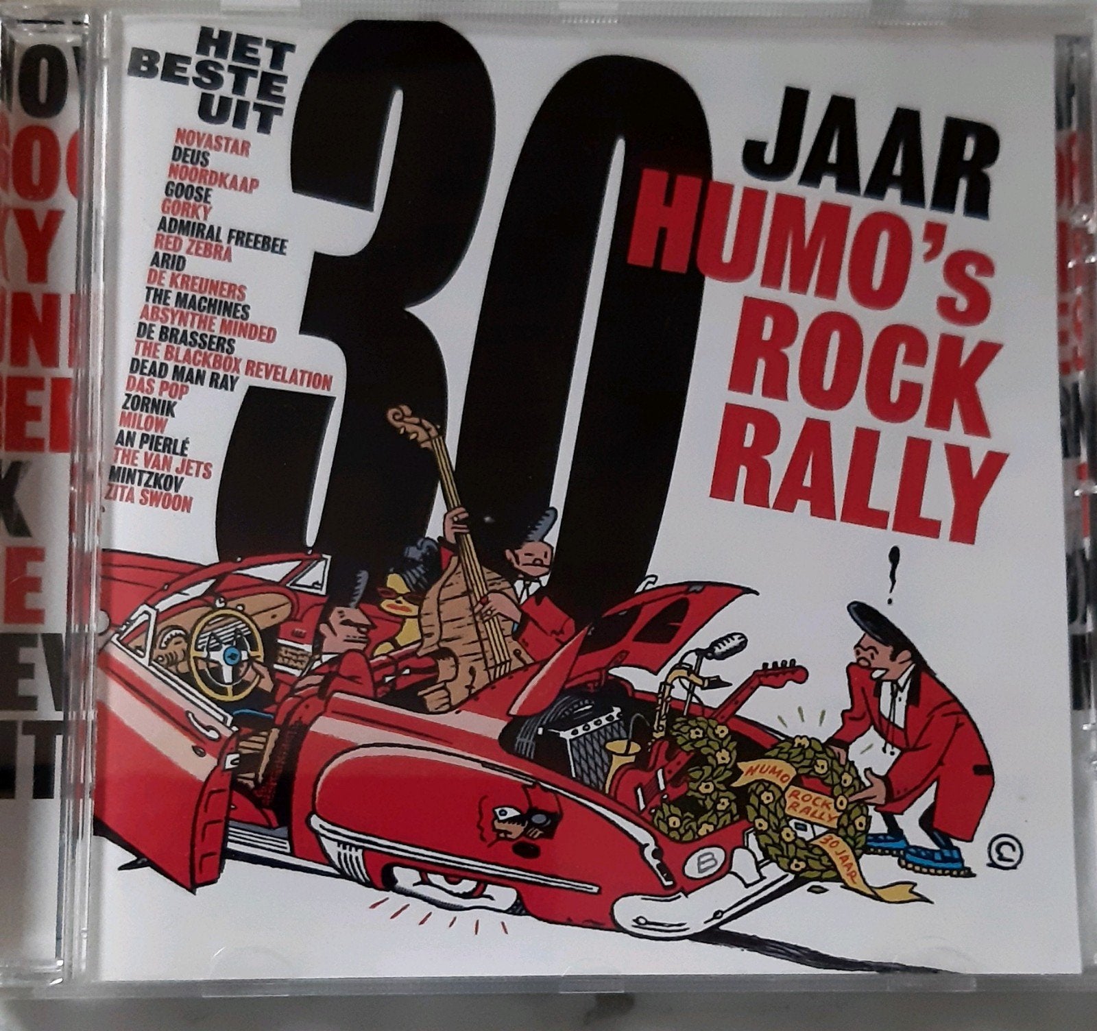 CD het beste uit 30 jaar HUMO'S ROCK RALLY, Ophalen of Verzenden