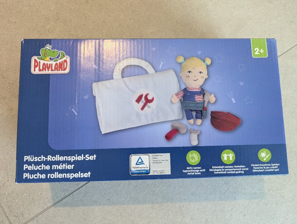Ensemble de jeu de rôle en peluche - NEUF dans une boîte, Enfants & Bébés, Neuf, Overige karakters, Avec boîte, Autres marques