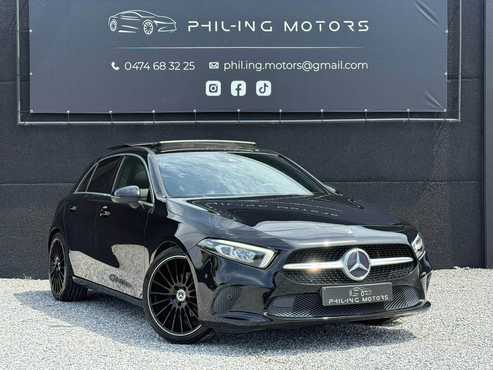 Mercedes-Benz A 180 Business Solution, Bte Auto, Caméra,, Auto's, Mercedes-Benz, 4 cilinders, Leder en Stof, Zwart, 5 deurs