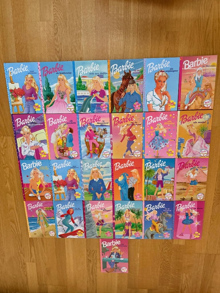 25 barbie boekenclub boeken, Boeken, Ophalen, Gelezen