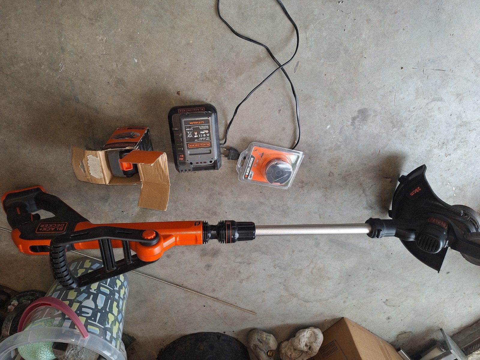 Black&Decker, Tuin en Terras, Ophalen