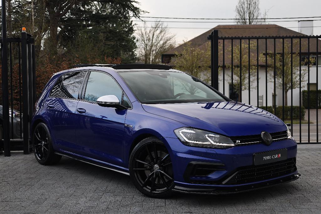 Volkswagen Golf R 2.0 TSI 4-Motion | Automaat | Pano, Automaat, Euro 6, 1984 cc, Blauw