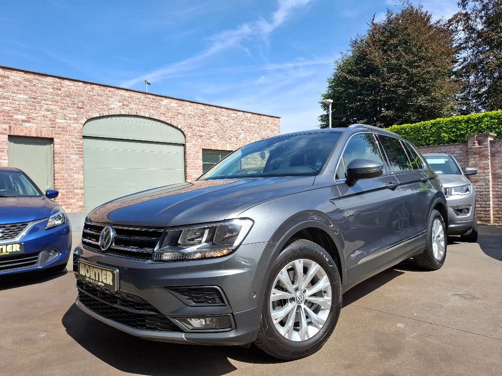 VW Tiguan,1.5TSi/150pk/1ste eig,Leder,Pano,Keyless,Adapt Cc, Auto's, Dealer onderhouden, 4 cilinders, Leder, Bedrijf