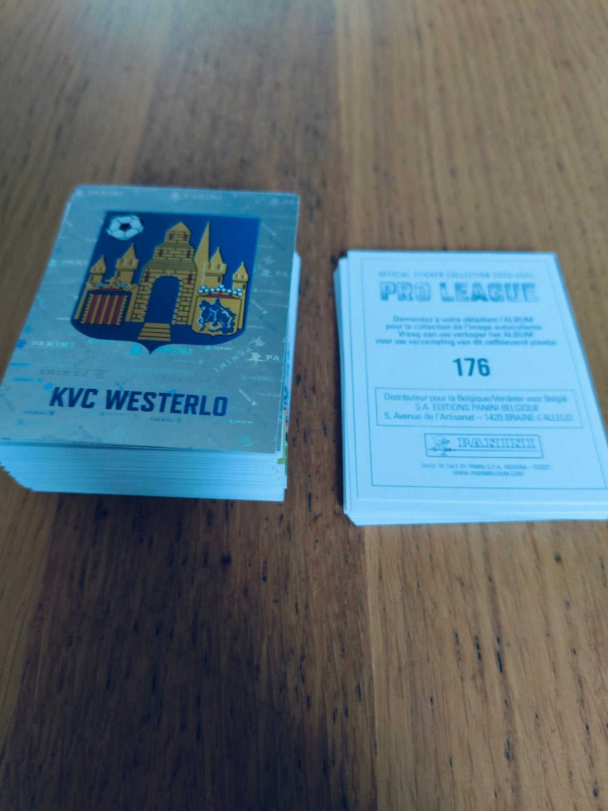 126 Panini stickers pro league 2020-2021, Ophalen of Verzenden