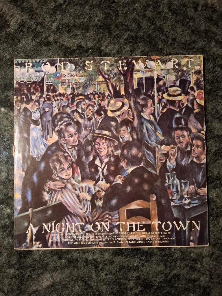 Rod Stewart – A Night On The Town, Ophalen of Verzenden, Gebruikt, 12 inch, Poprock
