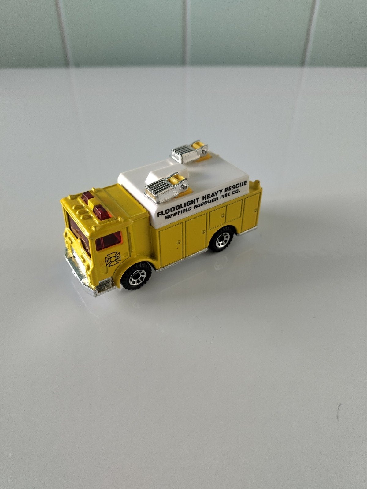 Vintage Matchbox Power Truck AFHALING LEES BESCHRIJVING, Enlèvement, Utilisé, Voiture, Matchbox