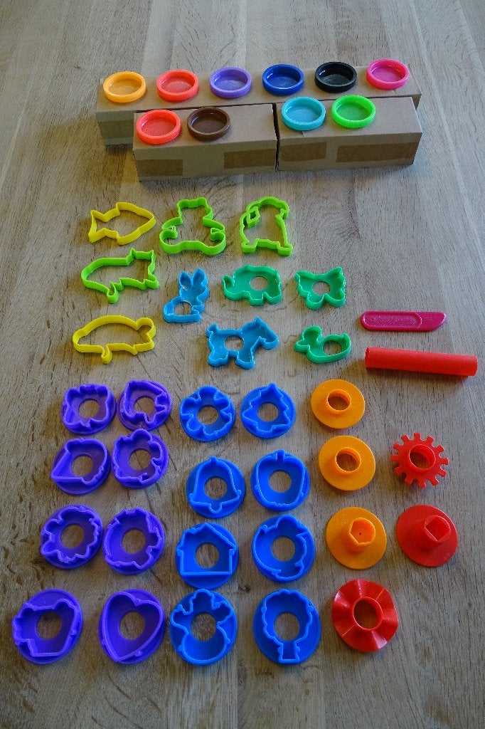 Play-Doh set toolkit, Ophalen of Verzenden, Gebruikt, Knutselen