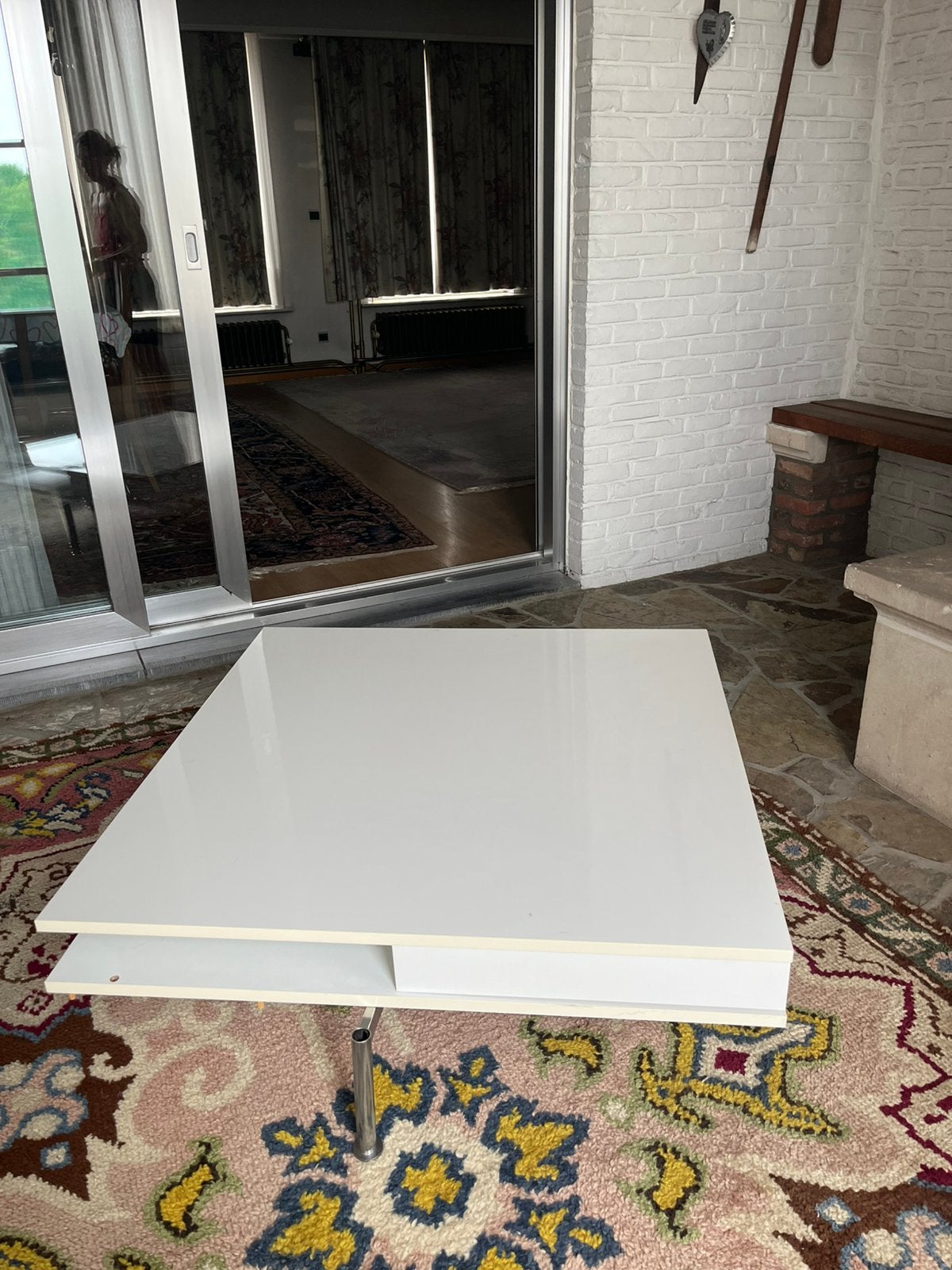 witte salontafel ikea, Ophalen, Zo goed als nieuw