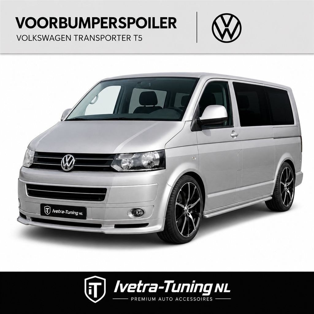 Voorbumperspoiler VW Transporter T5 | Frontsplitter VW T5, Verzenden