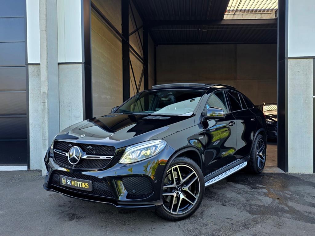 GLE43 AMG NightPack 21" Pano Airmatic ADS+ 360 Nappa Harman, Auto's, Mercedes-Benz, Automaat, Zwart, Leder, https://public.car-pass.be/vhr/ab0cf9d0-d655-452a-a388-0af1be605ea4
