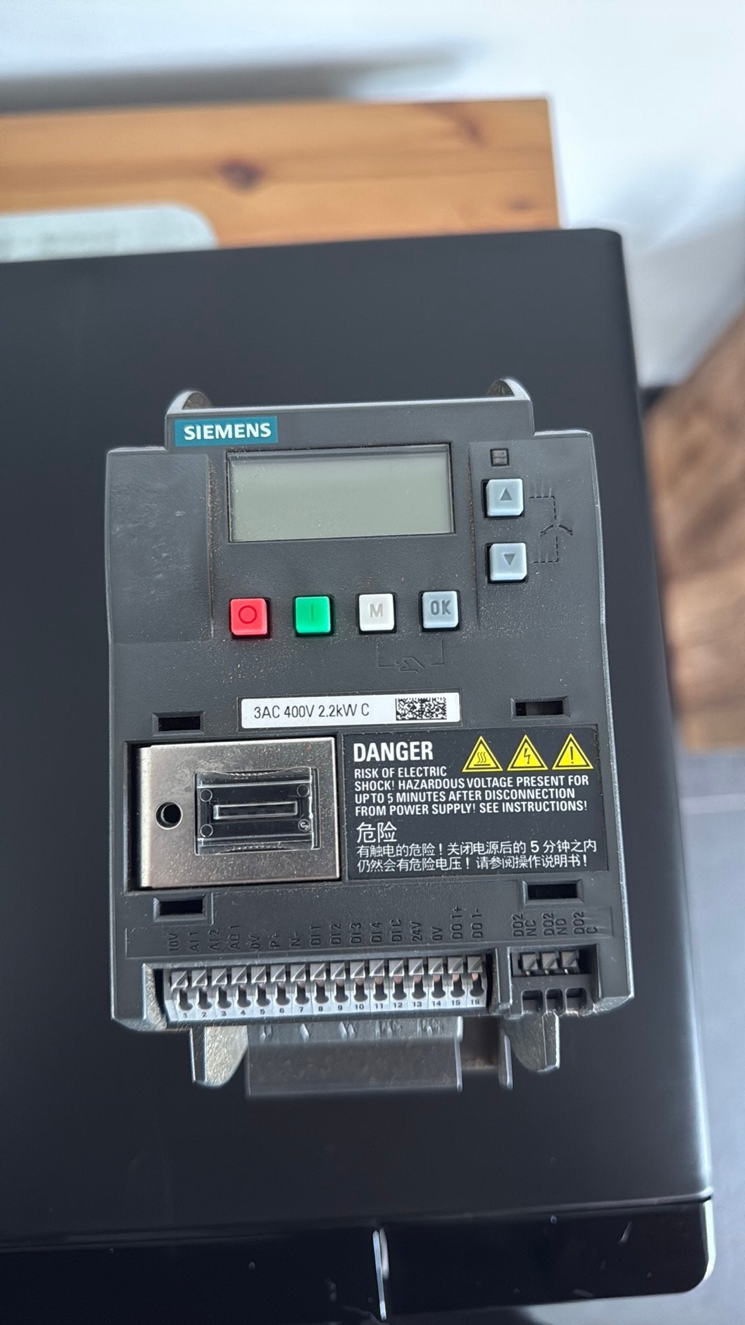 Siemen sinamics 3f 400v drive 2,2kw, Ophalen, Zo goed als nieuw
