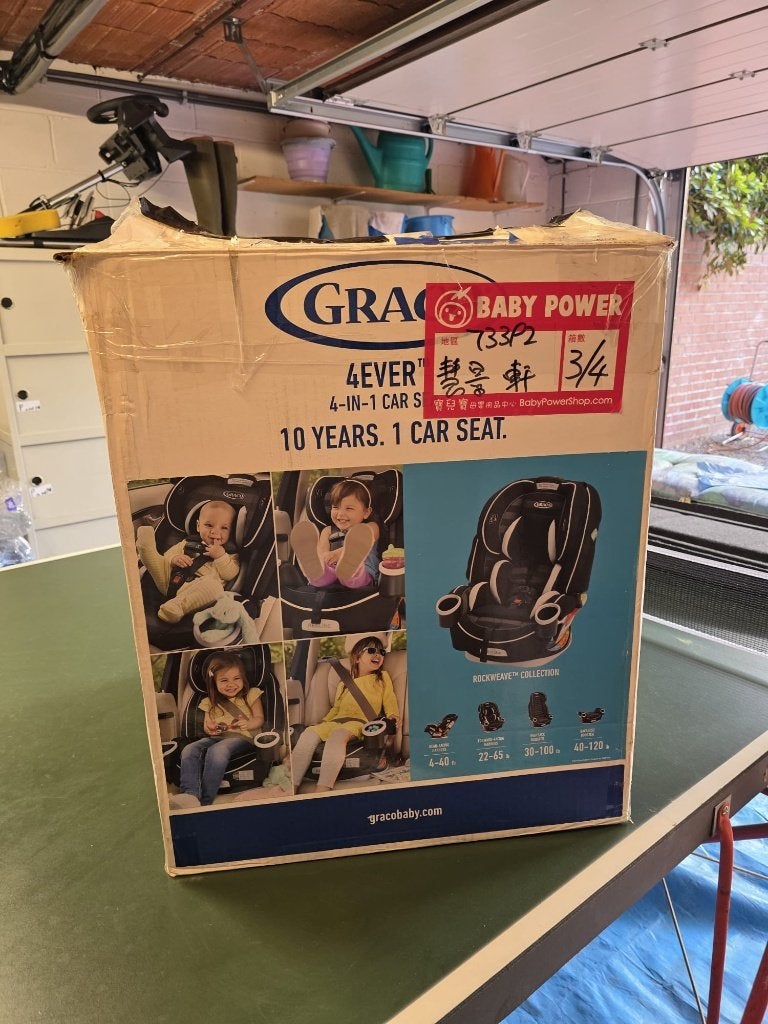 Graco 4Ever 4-in-1 autostoeltje voor kinderen, Ophalen, Autogordel of Isofix, 22 t/m 36 kg, Verstelbare rugleuning