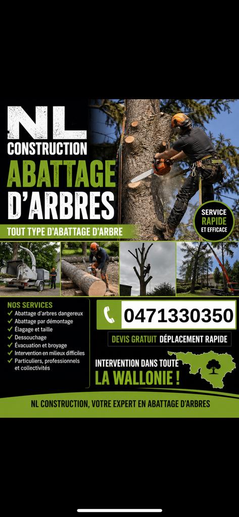 Abattage d arbre, Enlèvement ou Envoi