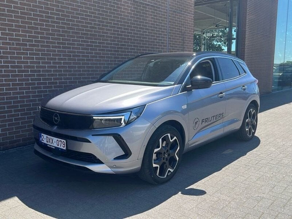 Opel Grandland Ultimate 1.6 plug-in hybrid 180 pk, Auto's, Automaat, Zwart, 180 pk, 5 zetels